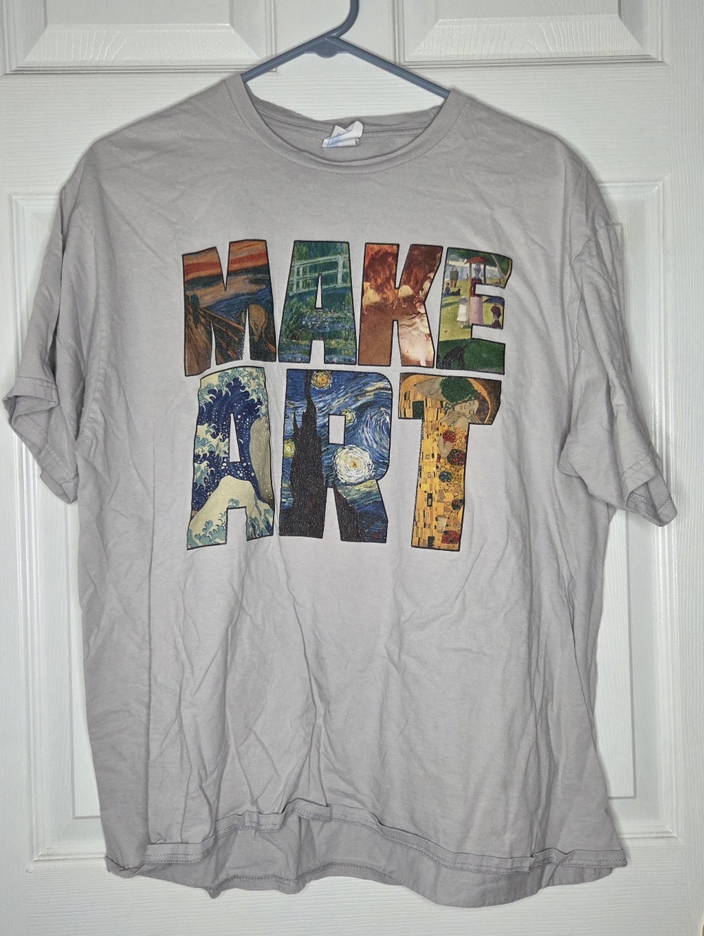 "Make Art" Graphic Tshirt Mens Size XL
